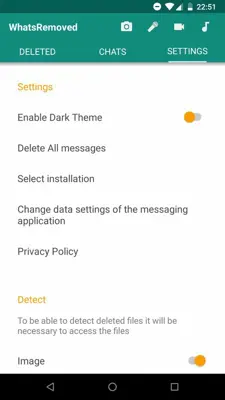 WhatsRemoved android App screenshot 5